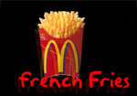 French Fries Greeting Card