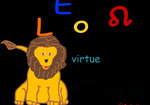 Leo Greeting Card