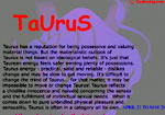 Taurus Greeting Card