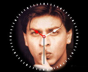 Shahrukh Khan Clock