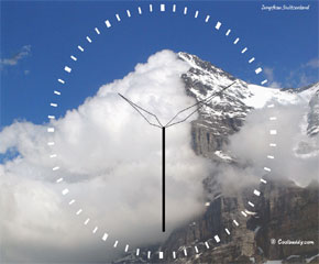 Switzerland Clock